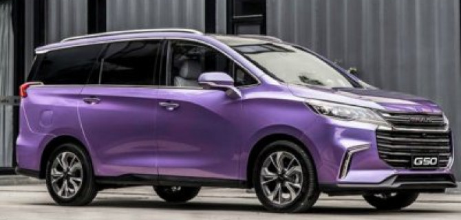 В Китае представили новый бюджетный минивэн