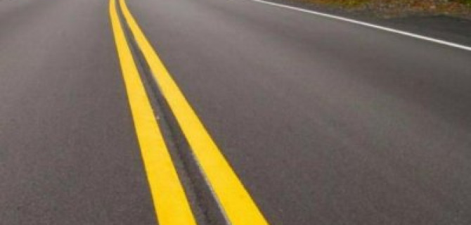 Минтранс предложил изменить цвет осевой разметки