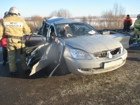 Фура врезалась в иномарку с семьей в Тульской области (2)
