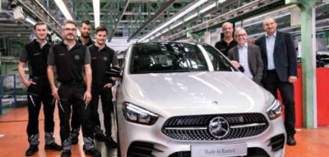 Mercedes-Benz запустил в производство новый B-Classe