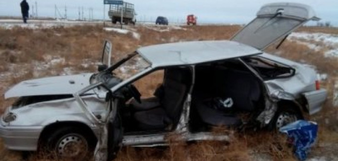 Женщина погибла в ДТП в Астраханской области