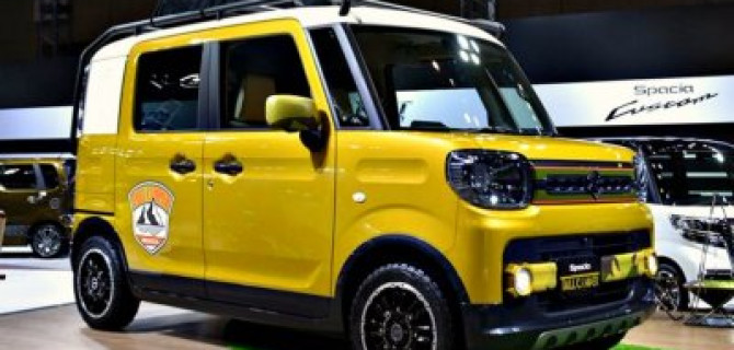 Компания Suzuki начала выпуск «внедорожного» микровэна Spacia