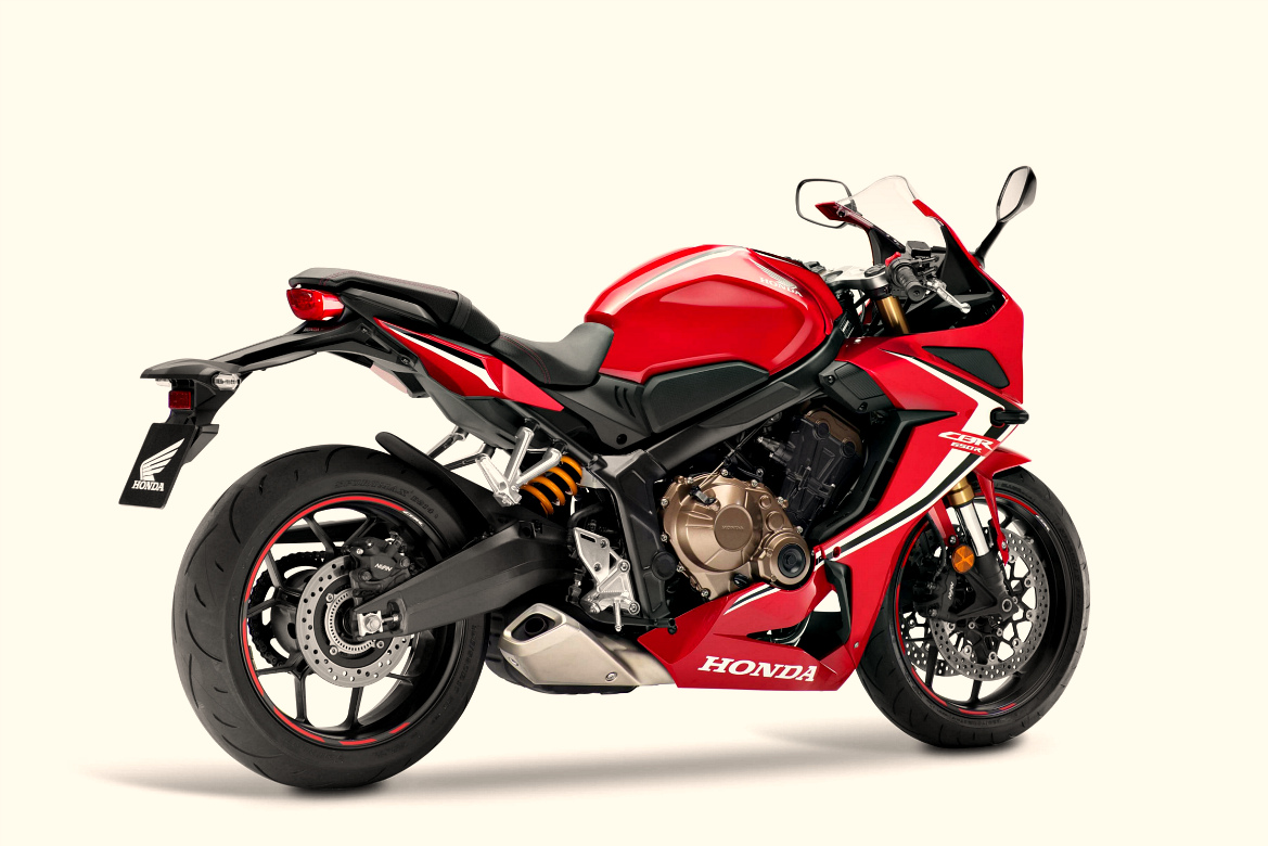 Honda представила обновлённый спорттурер CBR650R хонда 650 2