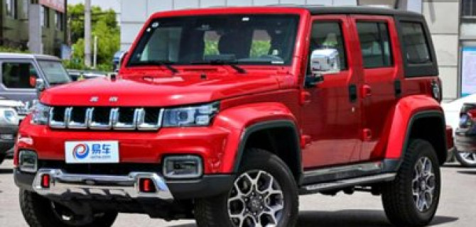 В Китае усовершенствовали копию Jeep Wrangler