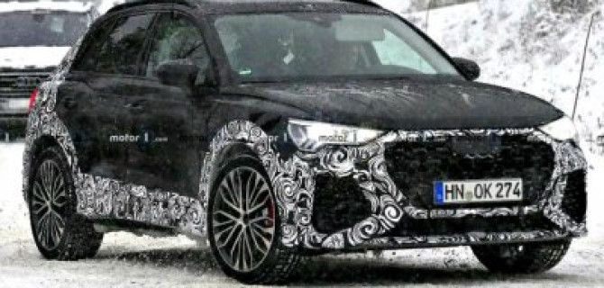 Начались тесты нового Audi RS Q3