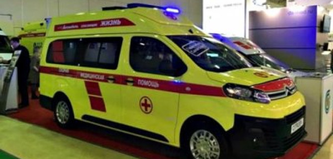 Citroen Jumpy стал каретой «Скорой помощи»