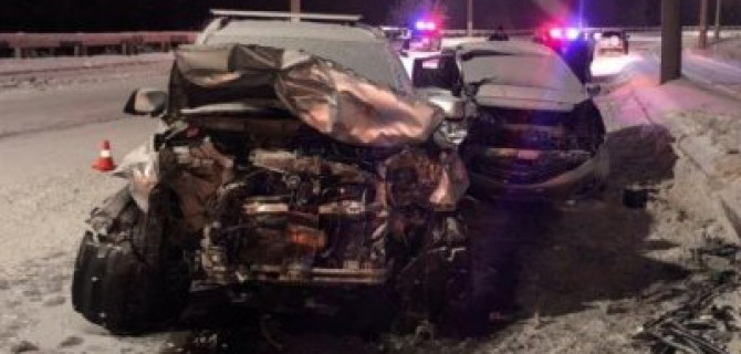 В Ангарске в ДТП погиб водитель иномарки