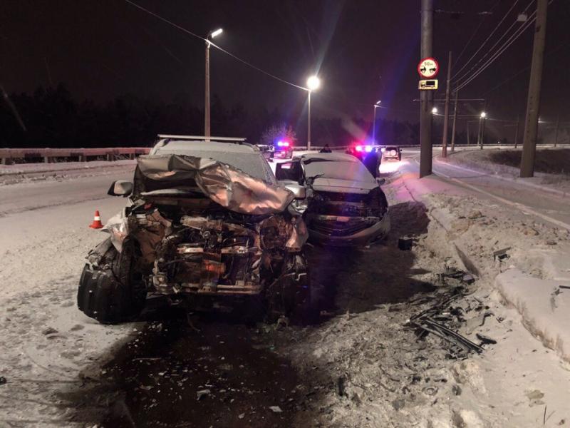 В Ангарске в ДТП погиб водитель иномарки