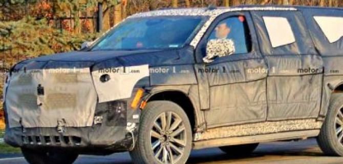 Cadillac испытывает новый Escalade