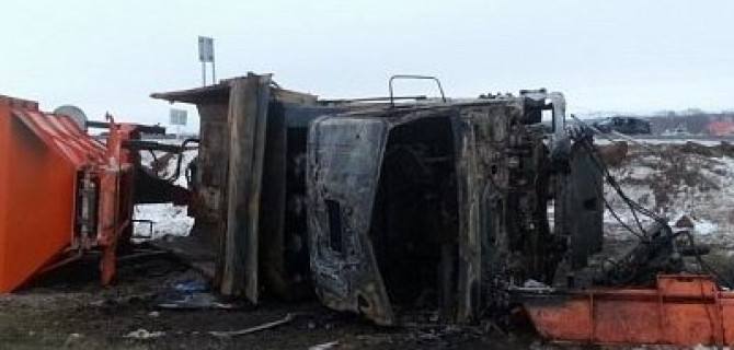 В ДТП с КамАЗом в Башкирии погибла пассажирка «Лады»