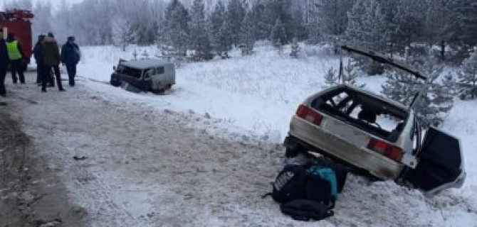 Пять человек пострадали в ДТП в Башкирии