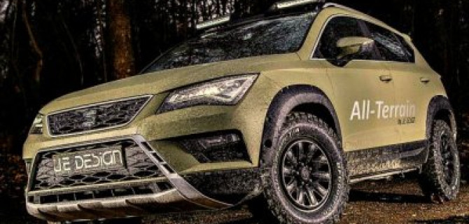 Кроссовер SEAT Ateca превратили во внедорожник