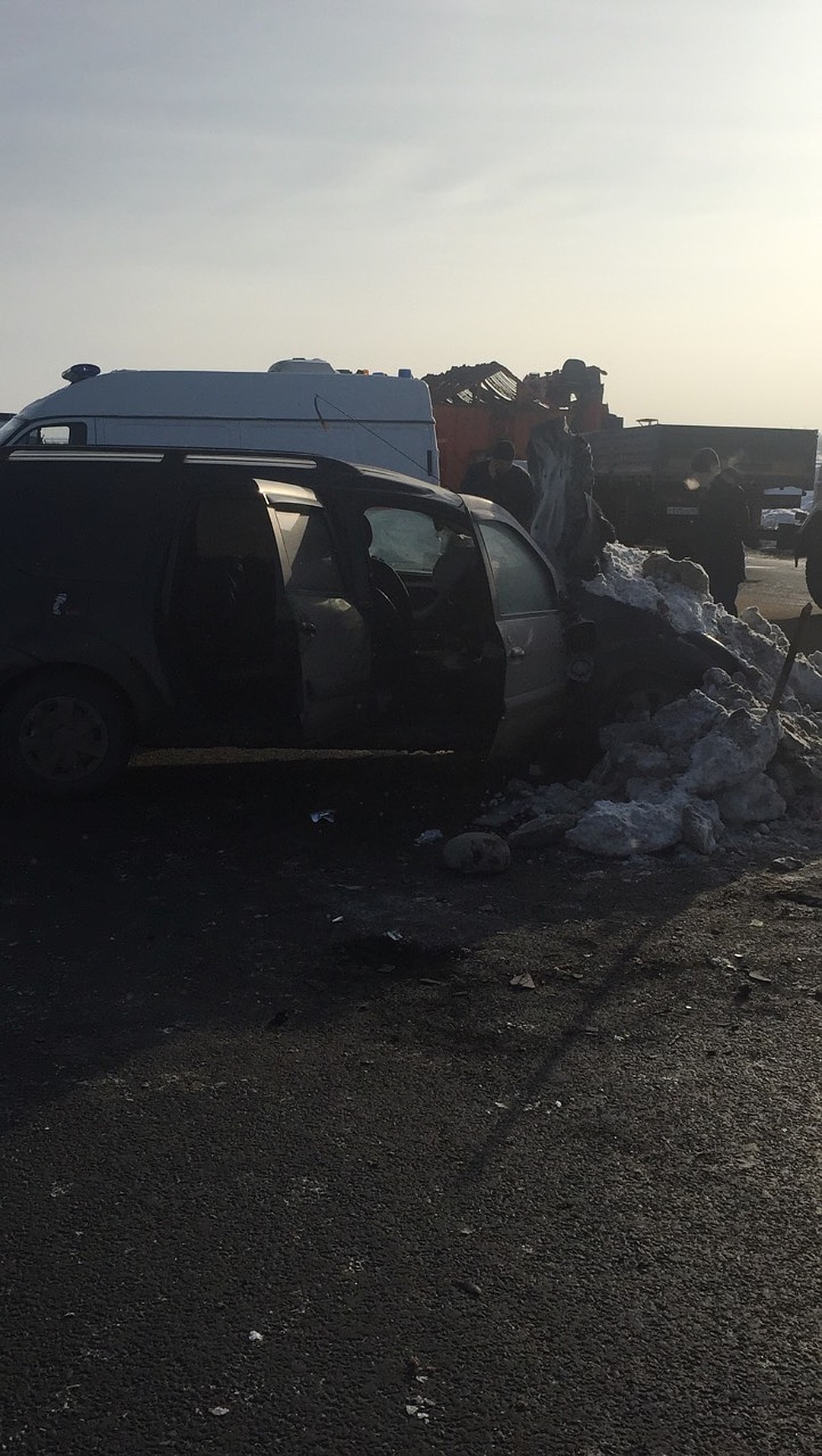 В ДТП с КамАЗом в Энгельсском районе пострадали 6 человек (1)