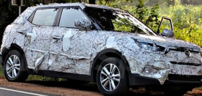 Mahindra испытывает новый кроссовер