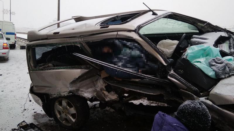 Женщина погибла в ДТП в Петербурге (2)