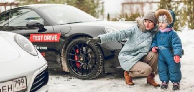 Race-taxi от Порше Центр Таганка в Конаково: зимний экстремальный тест-драйв для любителей скорости 