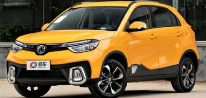 Dongfeng тестирует обновленный кросовер AX4