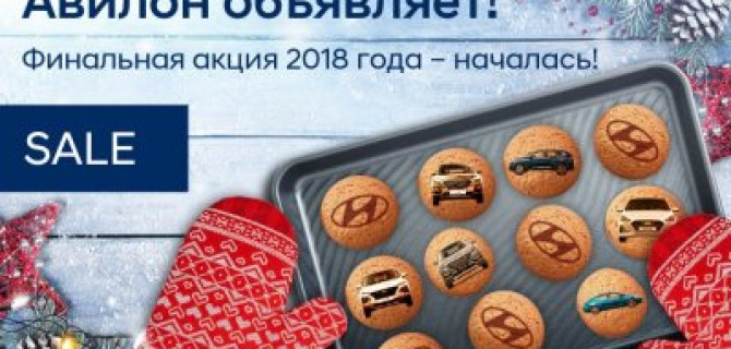 АВИЛОН объявляет финальную акцию года!