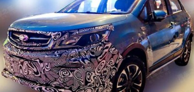 В Китае тестируется кроссовер Geely Vision X3