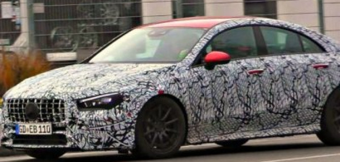 Обновлённые Mercedes-AMG CLA 35 и 45 начали дорожные испытания