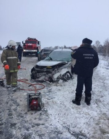 Четыре человека пострадали в ДТП под Самарой (2)
