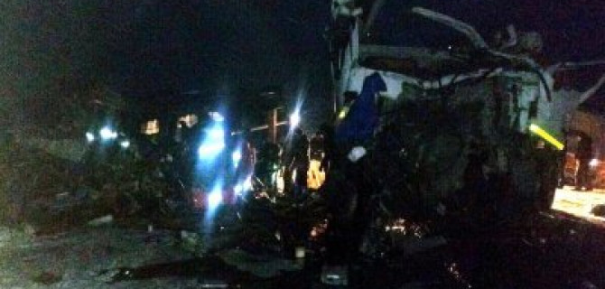 Шесть человек погибли в ДТП с автобусом в Ханты-Мансийском АО