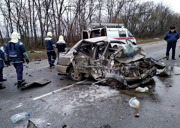 Четыре человека погибли в ДТП в Тихорецком районе (1)