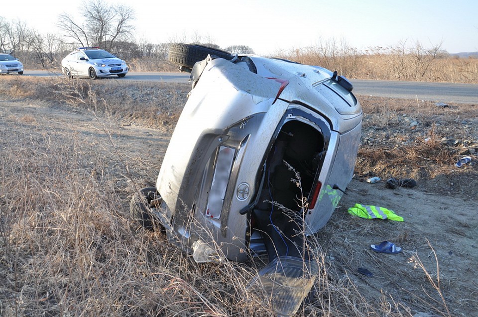 Три человека погибли в ДТП в Приморье