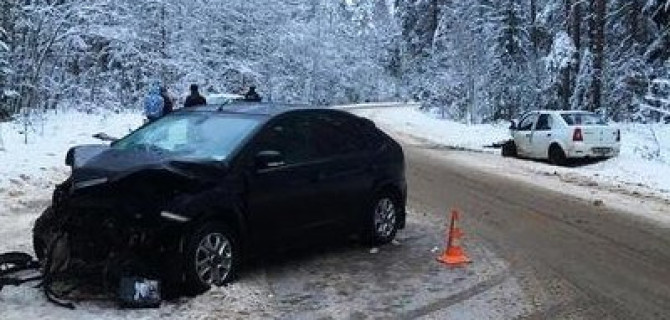 Двое детей пострадали в ДТП под Тверью