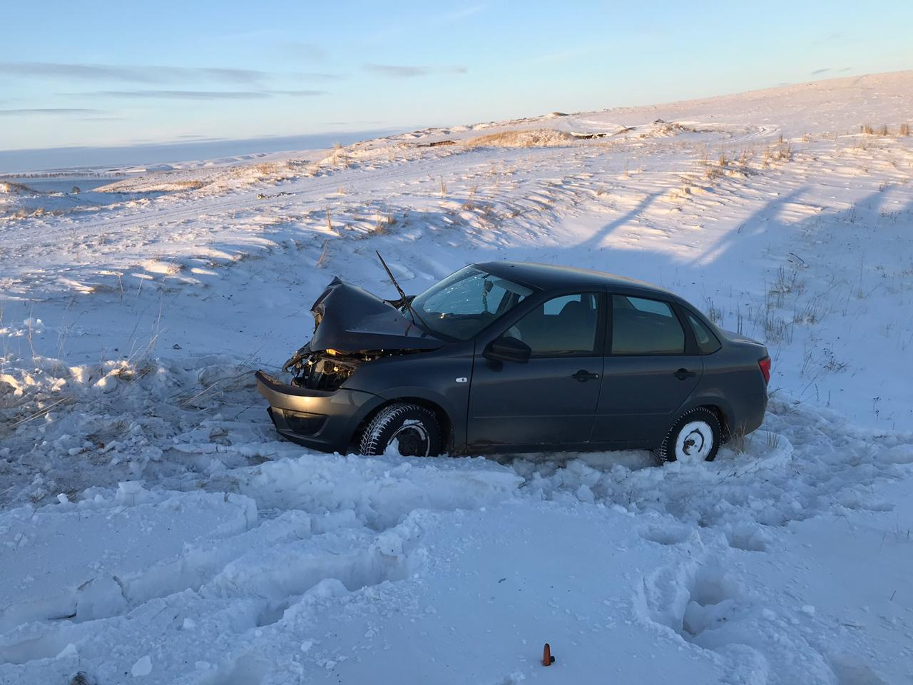 В Башкирии в ДТП с двумя ВАЗами погиб водитель (2)
