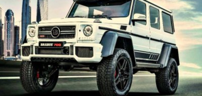 Mercedes от Brabus: 700 «лошадей» и 2 фута под килем