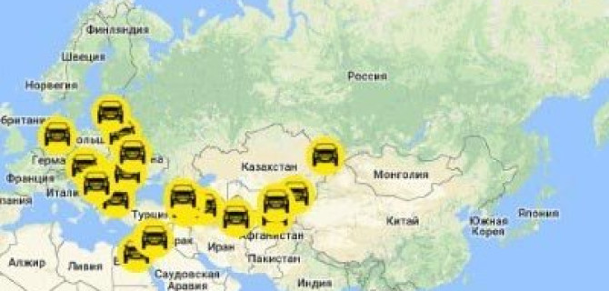 Чехия, Украина и Узбекистан - главные страны для российского автомобильного экспорта