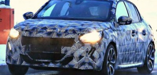 На дорогах тестируется новый Peugeot 208