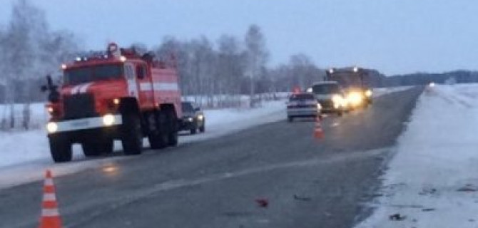 Водитель ВАЗа погиб в ДТП под Омском