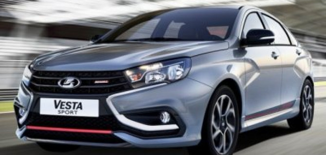 Lada Vesta Sport уже поехала к дилерам