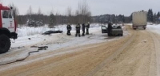 Женщина и ребенок пострадали в ДТП на трассе «Тверь–Бежецк»