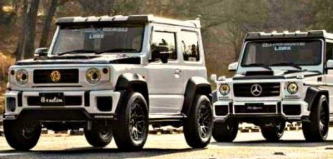 Suzuki Jimny становится топ-моделью у тюнингеров