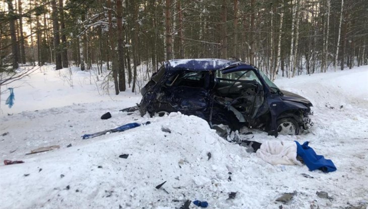Девушка погибла в ДТП с двумя «Маздами» под Томском (1)