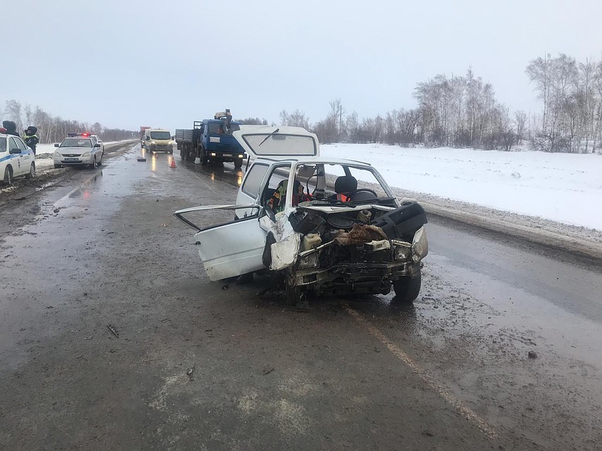 В ДТП с «Окой» под Самарой погиб человек (2)