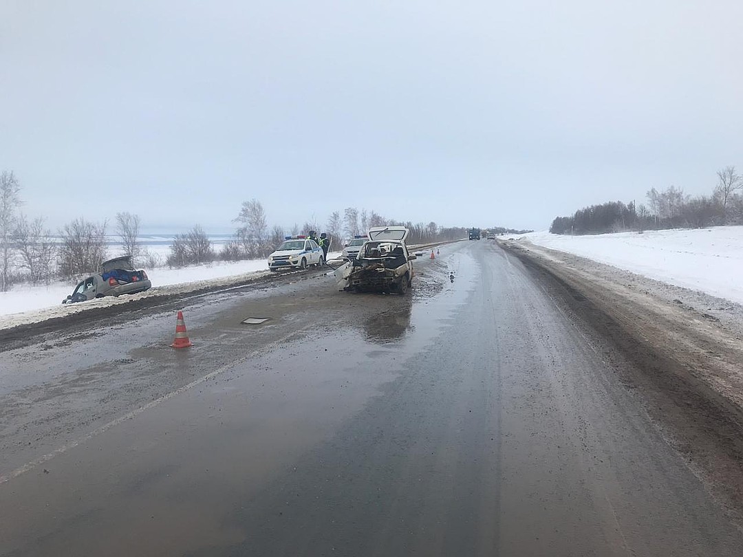 В ДТП с «Окой» под Самарой погиб человек (1)