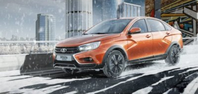 Раскрась зиму яркими красками вместе с новой LADA Vesta