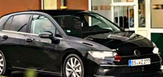 На дороге сфотографирован новый Volkswagen Golf