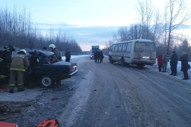 В Котласе в ДТП погиб водитель легковушки (2)