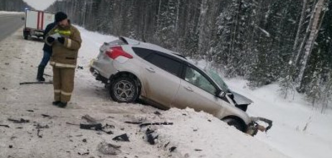 Водитель иномарки погиб в ДТП на трассе Тюмень – Ханты-Мансийск