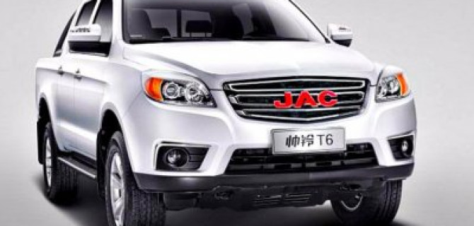 В Россию скоро приедет пикап JAC T6