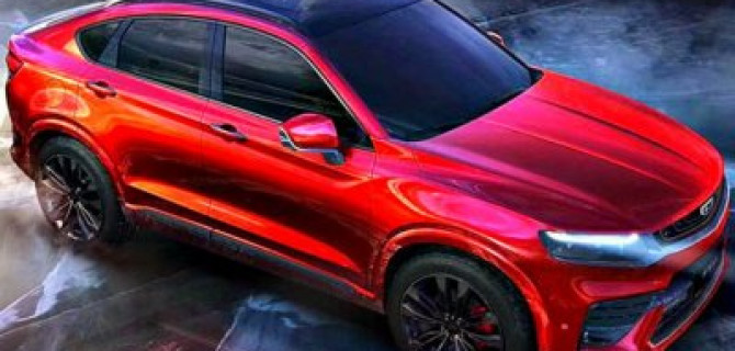 Рассекречен интерьер кроссовера Geely FY11