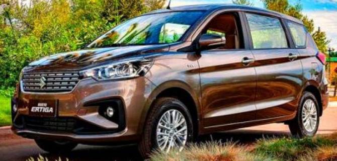 В Suzuki превратили компактвэн Ertiga в кроссовер