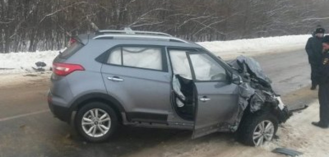 Женщина погибла в ДТП под Курском