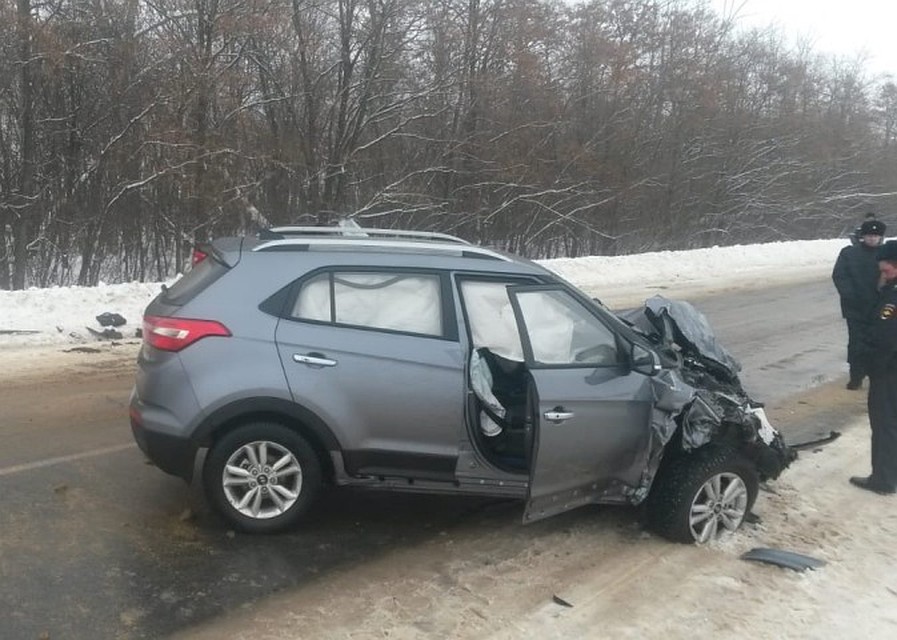 Женщина погибла в ДТП под Курском