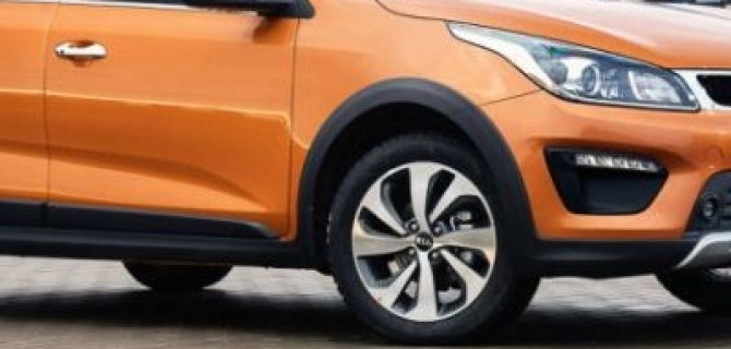 19,5 см - это много: появился Kia Rio X–Line с увеличенным клиренсом